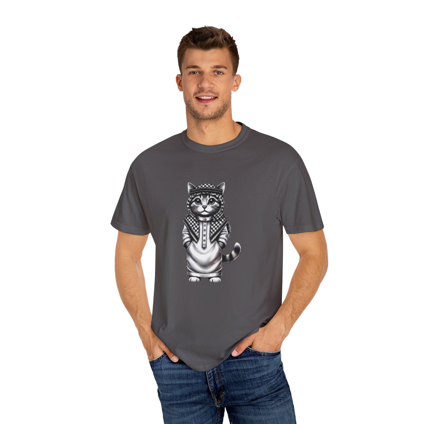 Habibi Cat Short Sleeve T-Shirt
