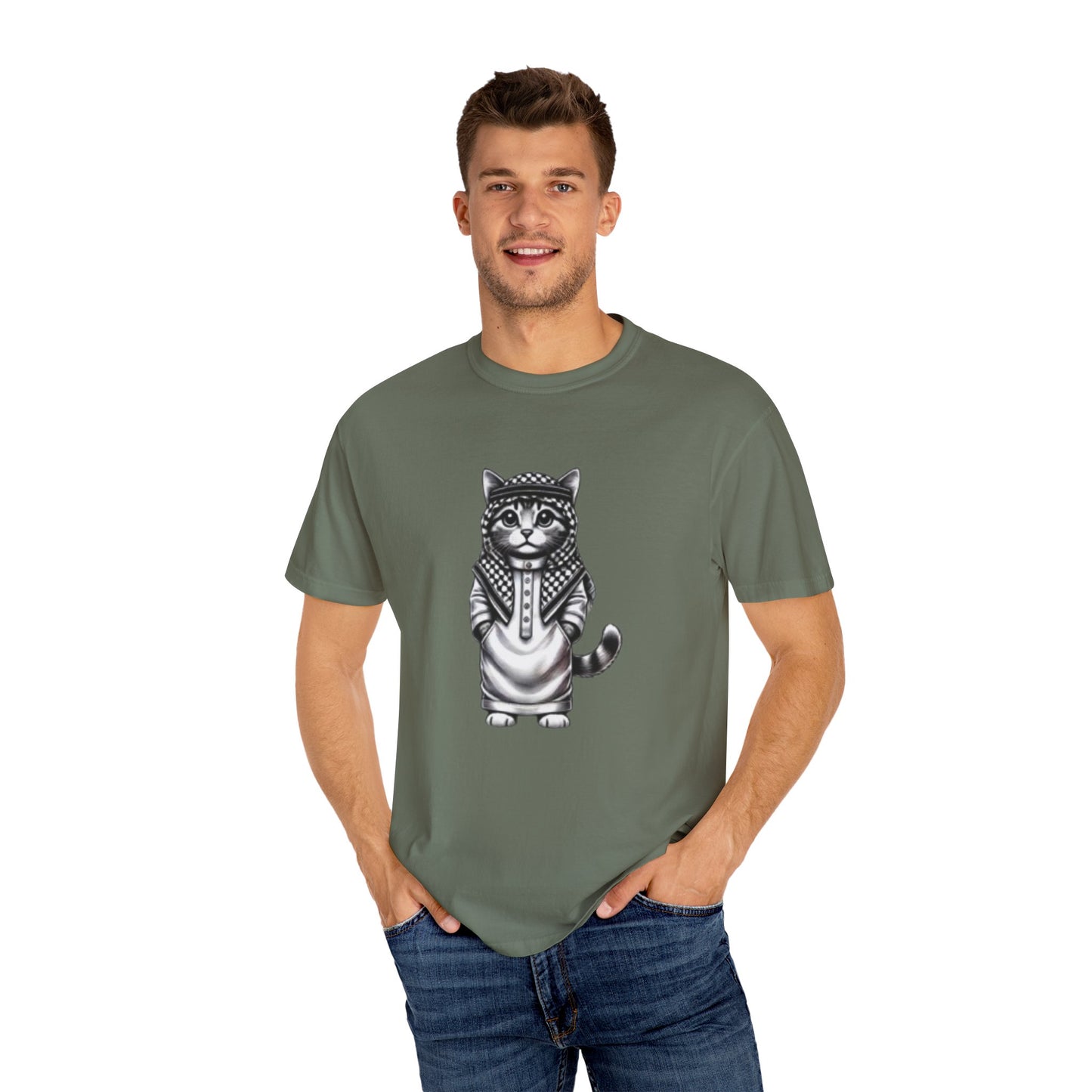Habibi Cat Short Sleeve T-Shirt