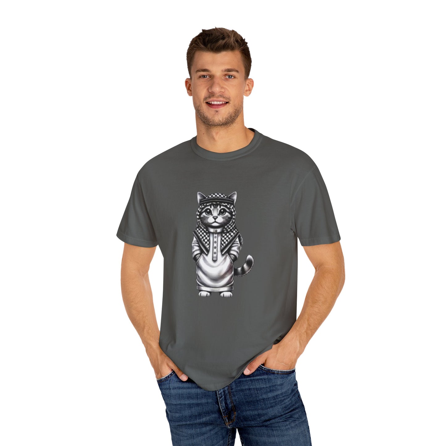 Habibi Cat Short Sleeve T-Shirt