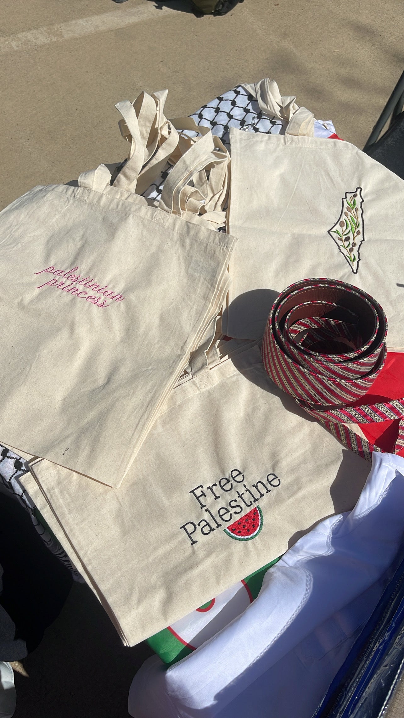 Palestinian Princess Tote Bag